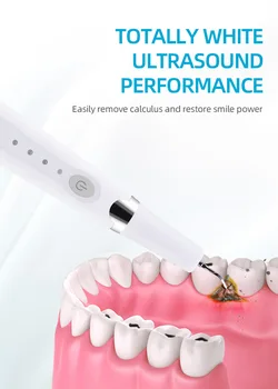 LED zubnému Kameňu Odstraňovač Elektrické zubného kameňa Odstraňovač zubného kameňa Ultrazvukom, Bielenie USB Nabíjateľné Zub Čistič s Tip