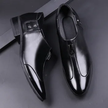 Pánske Šaty Topánky Japonský Formálne Business Oxfords Vintage Mužov Elegantné Topánky Strany Svadobné Topánky Business Strany Úradu Svadbu