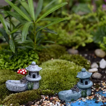 Umelé Bazén Veža Miniatúrne DIY Rozprávková Záhrada Domov Domov Dekor Mini Plavidlá Micro Terénne úpravy Príslušenstva