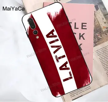 MaiYaCa Lotyšsko Vlajka Prípade Huawei Honor 10i 9 10 20 Lite 7A Pro 7C 8A 8C 8S 8X 9X Y6 Y9 Y7 2019 Nova 5T