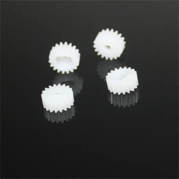 50PCS TT rovno zub motorových výstroj 0.5 mold 18 zub TT výstroj plastové výstroj 2.5 stavebným časti