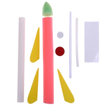 1Pc Deti Vedecké Hračky Hobby Science Vzdelávacie Súpravy Raketomet Hračka