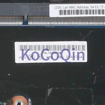 KoCoQin Notebook základná doska Pre LENOVO ThinkPad T560 I5-6300U Doske 01AY304 15202-1