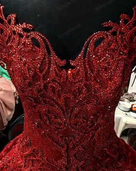 Nový Príchod Ružová Princezná Quinceanera Šaty 2021 Luxusné Zapojenie Sladké 15 16 Šaty Plesové Šaty Prom Šaty Svadobné Boutique