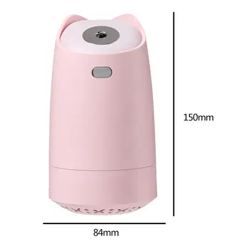 280ml Ultrazvukový Zvlhčovač Vzduchu Prenosné USB Nabíjateľné Aromaterapia Esenciálny Olej Výustka s 7 Farebné LED pre Domáce Auto