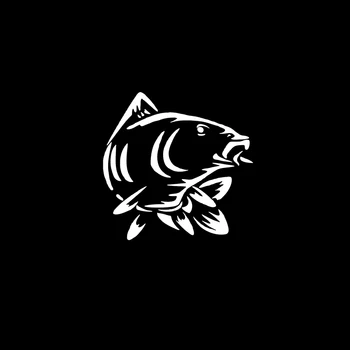 Veľká Ryba, Auto Okno Ikonu Zvierat Rybárske Jazero Vinylové Nálepky Dekoratívny Vzor Dekoratívny Vzor