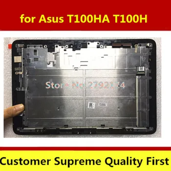 Originálne test kvalitný Tablet lcd displej s Dotykovým panelom pre Asus T100HA T100H LCD s montážou rámu a rámu