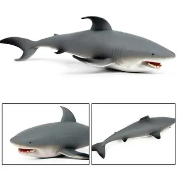 Deti Simulácia Oceánu Sveta Divokých Zvierat Shark Plastikový Model Statickej Solid Model Hračky, Ozdoby, Dekorácie Pre Deti