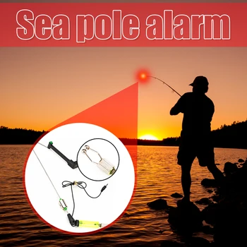 Rybolov Swing Bite Alarm Riešenie Dodávky Kompresie Odpor Vešiak LED Indikátor Morský Rybolov Vonkajšie Rybolov