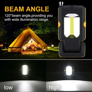 Veľkoobchod Nabíjateľná LED Pracovné Svetlo Vodotesný Flexibilný Pochodeň Magnetické Inšpekcie Baterka X85
