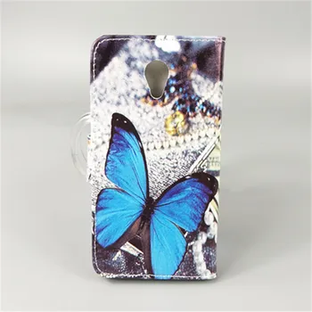 Nový Butterfly Kvet Vlajka Designer Wallet Flip Stojan Knižné Prípade Meizu M6S/ Meilan S6 5.7 palcový Dual sim
