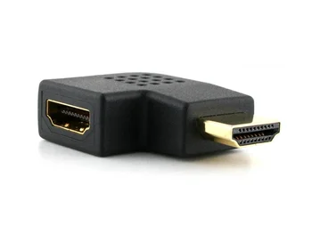 Vertikálne Pravom uhle HDMI 1.4 Mužov a Žien adaptér uhol HDMI Typ