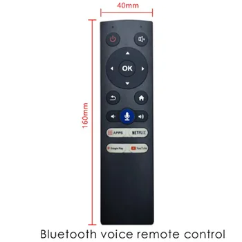 T95 Smart Hlas, Diaľkové Ovládanie Bluetooth Smart TV Diaľkové Ovládanie Vzduchu Lietajúce Myši Pre Smart TELEVÍZOR A Počítač
