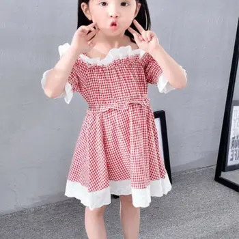 2019 Batoľa, Dieťa, Dieťa Dievča Princezná Kvety Dievčatá Strana Tutu Čipky A Tylu Šaty Oblečenie