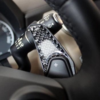 2 Ks Uhlíkových Vlákien Volante Vozidla Shift Pádlo Rozšírenie pre Jaguar Land Rover Shift Pádla