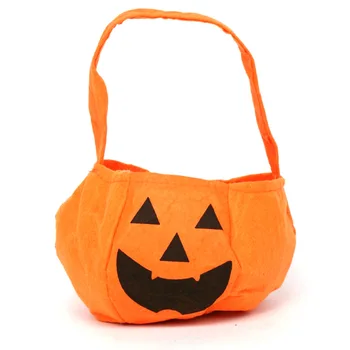Halloween Party Dodávky netkanej Textílie Tekvica Tašky Halloween Rekvizity Deti Deti Hračky Candy Bag SER88