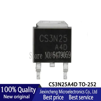 10PCS CS3N25A4D 3N25 CS3N25 NCE01P13K TO252 MOS field effect tranzistor Nový, originálny