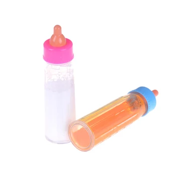 14 cm Bábiky Baby Fľaša na Kŕmenie Magic Figuríny Pacifiers Nastaviť Miznú Mlieko Zväzok Deti Hrať Hračka Príslušenstvo Reborn Preemie Auta