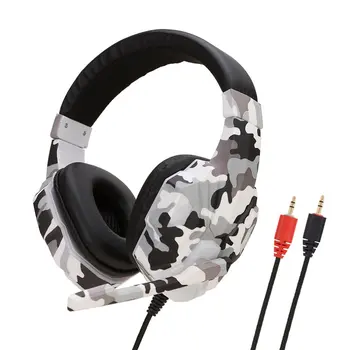 SY830MV Ľahký Zvukový Efekt Herné Slúchadlá Slúchadlá Audio Auriculares S Mic Pre PS4 PC Gamer Večeri Basy