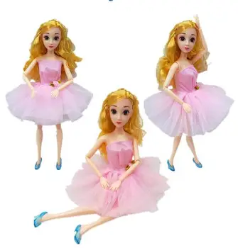 Propagácia 12 Spoločné 30 CM Bábiky Hračky Čínsky Doll Móda Zmeniť Šaty Princezná Dievča, Darček