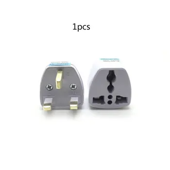 UK/US/EU Smart Home Plug Power Socket Kolo Plug Ploché Zapojte Napájací kábel Multi-Country Série Konverzie Zapojte Napájací kábel