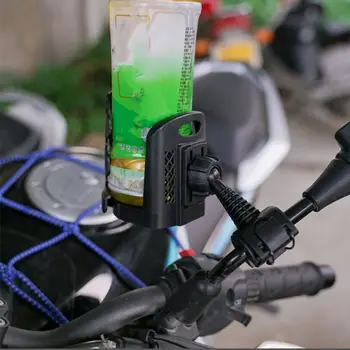 Motocykel rýchloupínací Držiak na Fľašu 360 Stupňov, Univerzálne Otáčania Pohár Držiak na Fľašu pre cyklistov Vozíku Motocykla