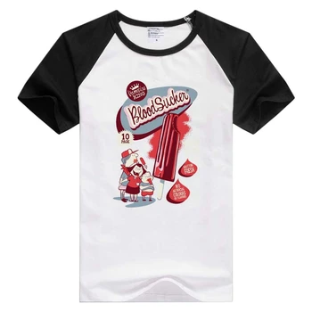 Bloodsucker - Vampire - krátky rukáv bežné Muži Ženy T-shirt Pohodlné Tričko Cool Tlač Módne Topy GA1448