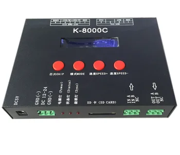 Ingelligent Osvetlenie Riešenie T-8000 Programovateľné LED RGB 8192 Pixelov Radič K-8000C