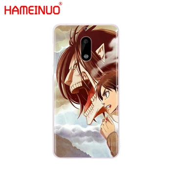 HAMEINUO Anime Japonský útok na Titan krytu telefón puzdro pre Nokia 9 8 7 6 5 3 Lumi 640 640XL 2018