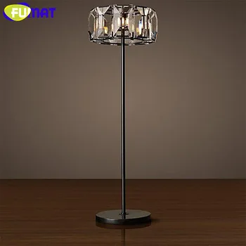 FUMAT Moderné Crystal Poschodí Lampa Mramoru Base Poschodí Svetlo stolná Lampa LED Svetlo, Nočné Lampy, Obývacia Izba, Spálňa študovňa