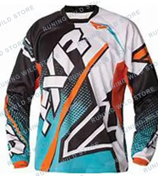 2021 lete dlhý rukáv enduro mx motocross zjazdové jersey cyklistické mtb motocykle oblečenie dh bike t shirt FXR FXR SRAM DH