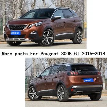 Peugeot 3008 GT 3008GT 2016 2017 2018 2019 2020 Auto Rám Detektor Palice zadné Zadné Čítanie Čítanie Svetlo Lampy Výbava Formovacie
