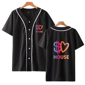 Shluv Dom Módy Vytlačí Baseball T-shirts Ženy/Muži Letné Krátke Rukáv Tričko 2020 Hot Predaj Bežné Streetwear Oblečenie