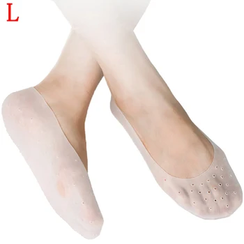 Tenké Ponožky, Silikónové Hydratačný Gél Protišmykové Ponožky Ice Hodváb Ponožky Bezšvíkové Neviditeľné Loď Ponožky Nohy Liečba Ochranca Ženy