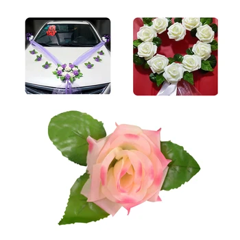 1Pcs Simulácia Ruže Kvet Viniča S Listy, Umelé Falošné Kvety Pre Vnútorné Schodisko, Zábradlie, Visí Svadobné Domova