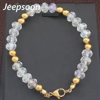 Veľkoobchod Módne Nerezové Oceľové Šperky Vysokej Kvality Kúzlo Kolo Náramky Pre Ženy Jeepsoon BEUHAQAI