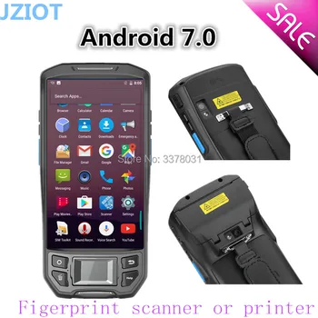 Robustný PDA Android 7.0 s 4G WIFI Bluetooth QR code reader USB QR čiarových kódov 1D 2D čítačky Čiarových kódov, čítačky