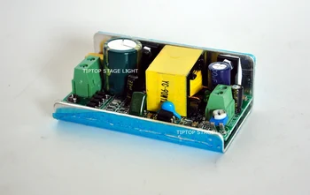 YC-LU-100W Fáze Svetlo Napájania, Hliníkový kryt 24V 12V Výstup pre 30W led pohyblivé hlavy svetla/led wall washer