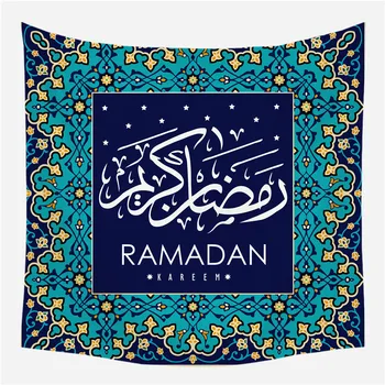 Nanacoba Ramadánu Stene Visí Gobelín Mesiac Symbol Deka Cestovné Pláž Uterák Etnických Dekorácie pre Domov Okno Tapisérie Nové