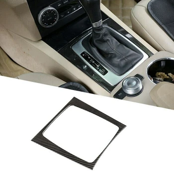 Pre Mercedes-Benz 08-12 GLK Uhlíkových Vlákien Interiér GLK300 260 Výstroj Panel Rám Dekorácie-Nálepky
