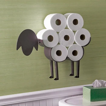 Ovce Dekoratívne Toaletného Papiera Držiak - Voľne Stojace Kúpeľňa Tkaniva Skladovanie