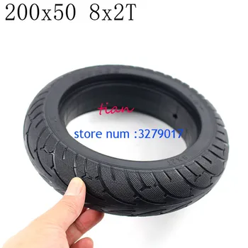 Hot predaj Kvalitné 200x50 8X2T Pevné pneumatík 8 palcové pneumatiky fit Elektrické Vlastné Vyváženie Hoverboard Skúter 200*50 8x2T pneumatiky