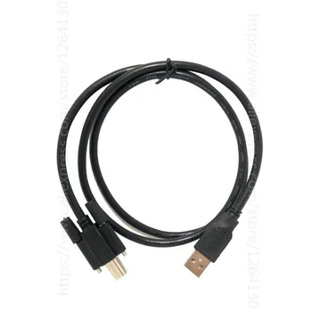 USB 2.0 1M 1,5 M 3 M 5 M, Zadajte do USB B dátum Kábel Kábel s otvory pre Skrutky Konektor Pre Tlačiarne Pevného disku okno Skenera HUB 10 FT