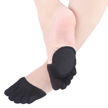 2 ks Prsty Prednej časti Ponožky Ortopedické Pad Kladivo Prst Oddeľovač Rovnejšie na Hallux Valgus Orthotics Prst Oprava Zábava Ponožky