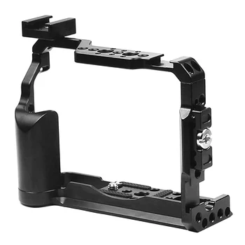 Fotoaparát Klietky CNC Kovové Formy-Vybavené pre Fujifilm XT20 XT30 DSLR Video Ochranný Rám, 1/4 3/8 Studenej Obuvi s Mic