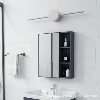 Nordic kúpeľňa predné Zrkadlo osvetlenie LED Lampa pre kúpeľňa make-up zrkadlo, lampu, šatňa Moderné zrkadlo svetlá pre domáce ZM1013