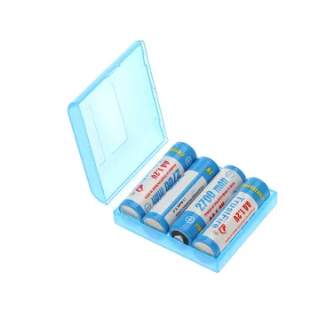 2pack/veľa TrustFire 1.2 V 2700mAh AA Ni-MH Batérie Nabíjateľné NiMH Batérie s Low Self-absolutórium + Prenosný Box,2PACK/VEĽA