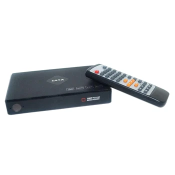 TV Media Player, Full HD 1080P Digitálny Multimediálny Prehrávač SATA Pevný Disk Prehrávač ,Podporuje HDMI, VGA, MMC Kartu
