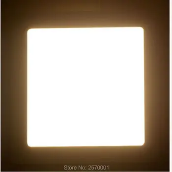 100-110LM/W 3 Roky Záruka Námestie LED Dole Svetlo 15W LED Panel Strop Downlight KLASU Pozornosti Žiarovka