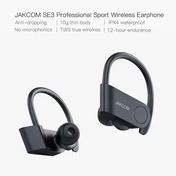 JAKCOM SE3 Športové Bezdrôtové Slúchadlá Super hodnotu ako galaxy puky prípade fones airpo 2 headsetu na ucho monitor plus